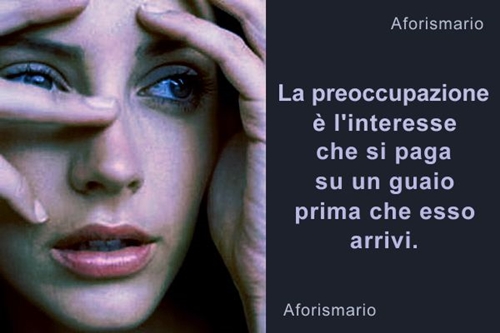 preoccupazione